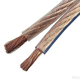 Кабель SCC TR CCA 2x0.75мм2 акустический прозрачный омедненный фото 1