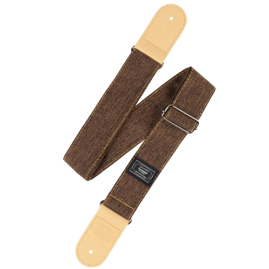 Ремень для гитары SQOE JTBD-0631 коричневый фото 1