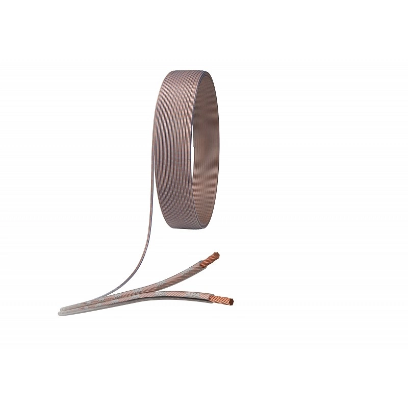 Кабель А-75 S ЭРА акустический 2х0,75мм2 прозрачный фото 1