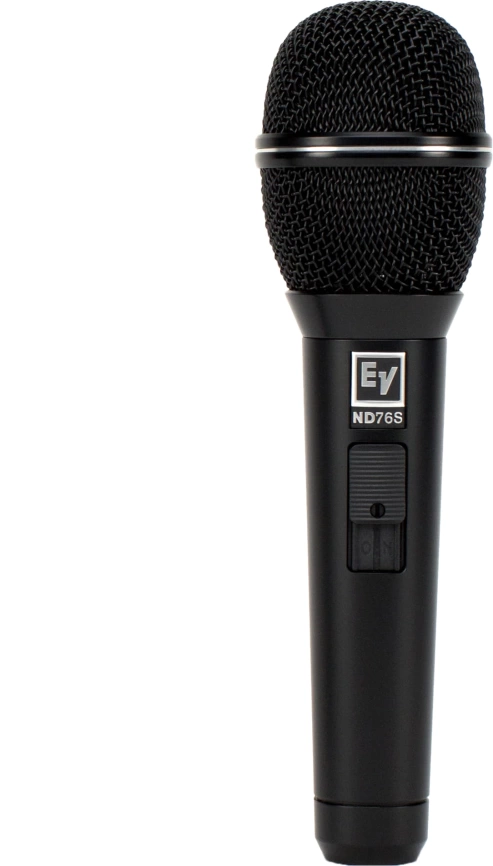 Микрофон вокальный ELECTRO-VOICE ND76S динамический с переключателем, кардиоида фото 1
