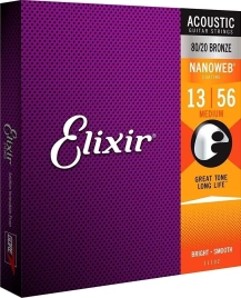 Струны д/ак ELIXIR 11102 (13-56)