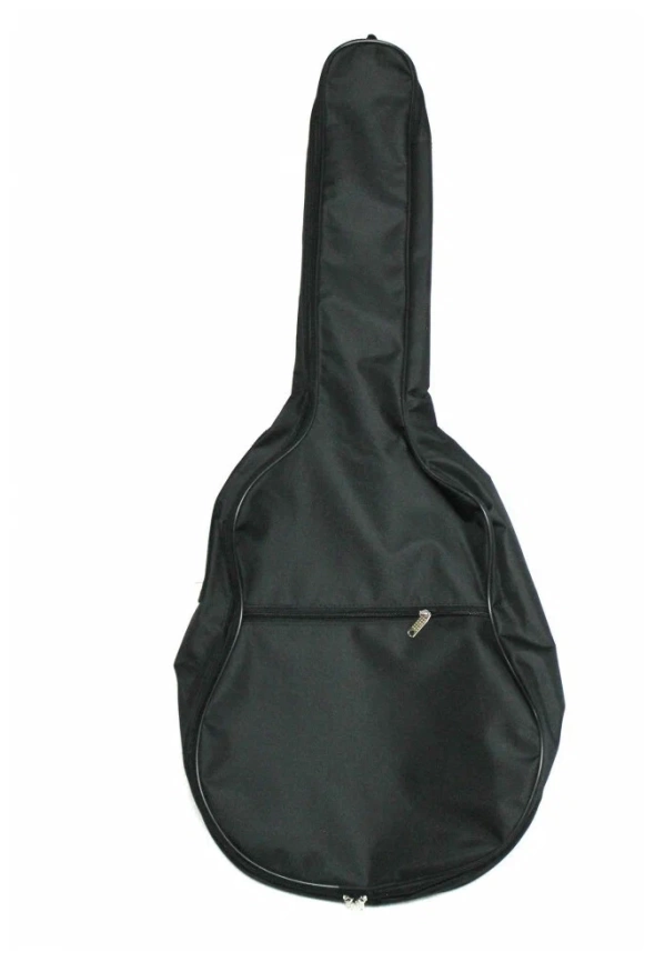 Чехол для акустической гитары ЧГД 2/1 черно-серый фото 1