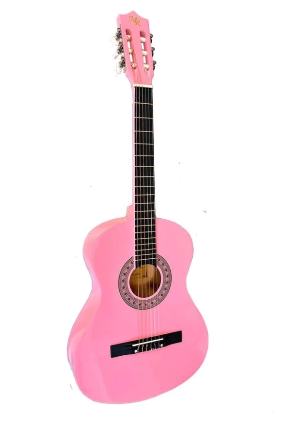 Классическая гитара MARTIN ROMAS JR-N36 PK размер 3/4 розовый фото 1