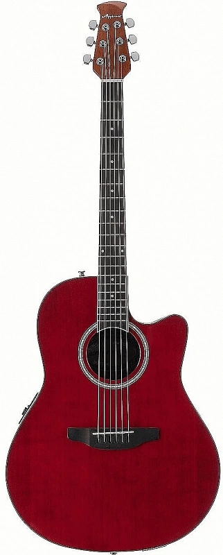 Электроакустическая гитара APPLAUSE AB24II-2S Balladeer Cutaway Ruby Red Satin фото 1