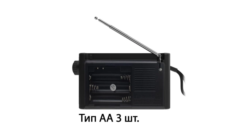 Радиоприёмник RITMIX RPR-101 BK MP3 SD USB фото 3