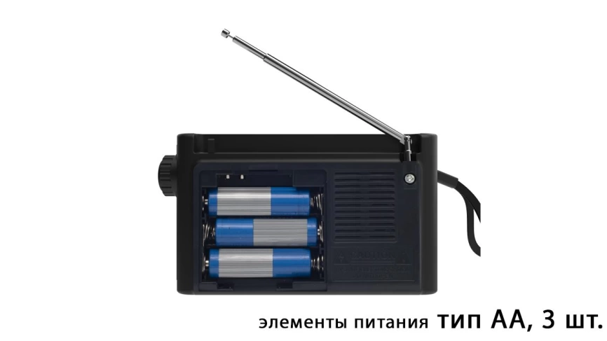 Радиоприёмник RITMIX RPR-101 BK MP3 SD USB фото 6