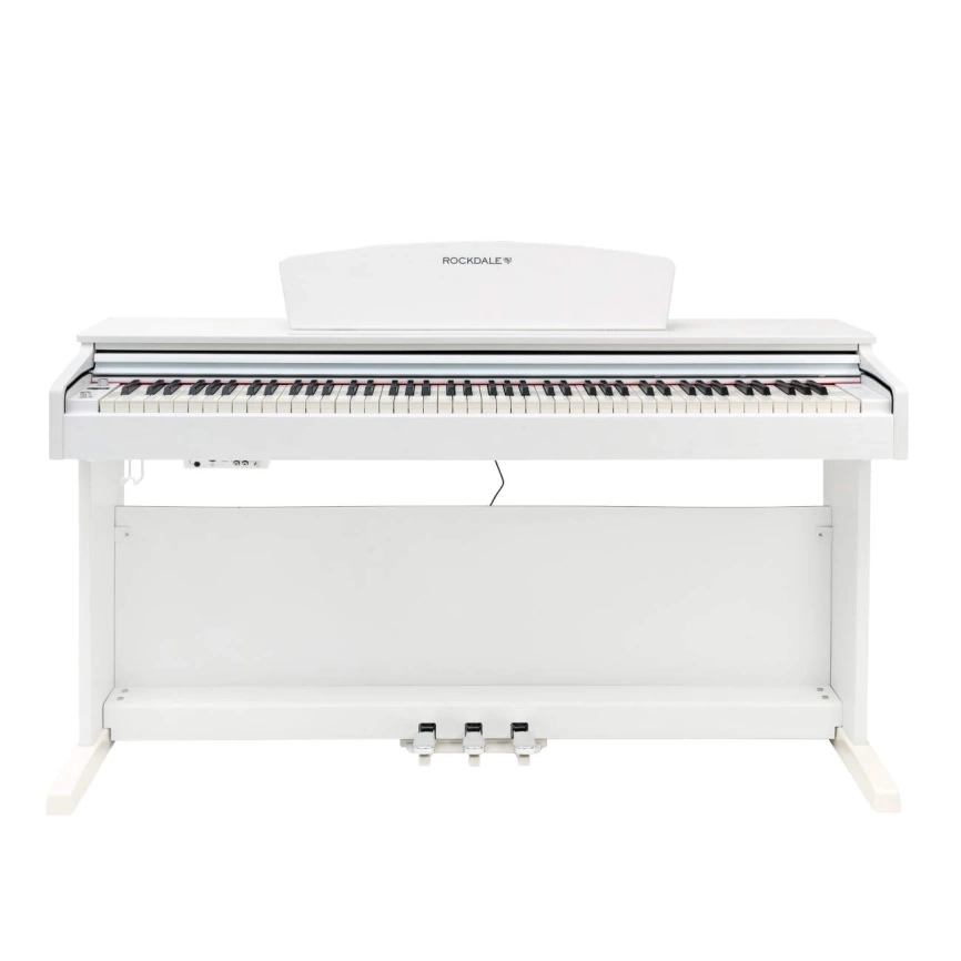 Цифровое пианино ROCKDALE Etude 128 Graded White фото 1
