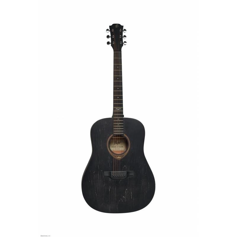 Электроакустическая гитара FLIGHT D-145E BK черный фото 1