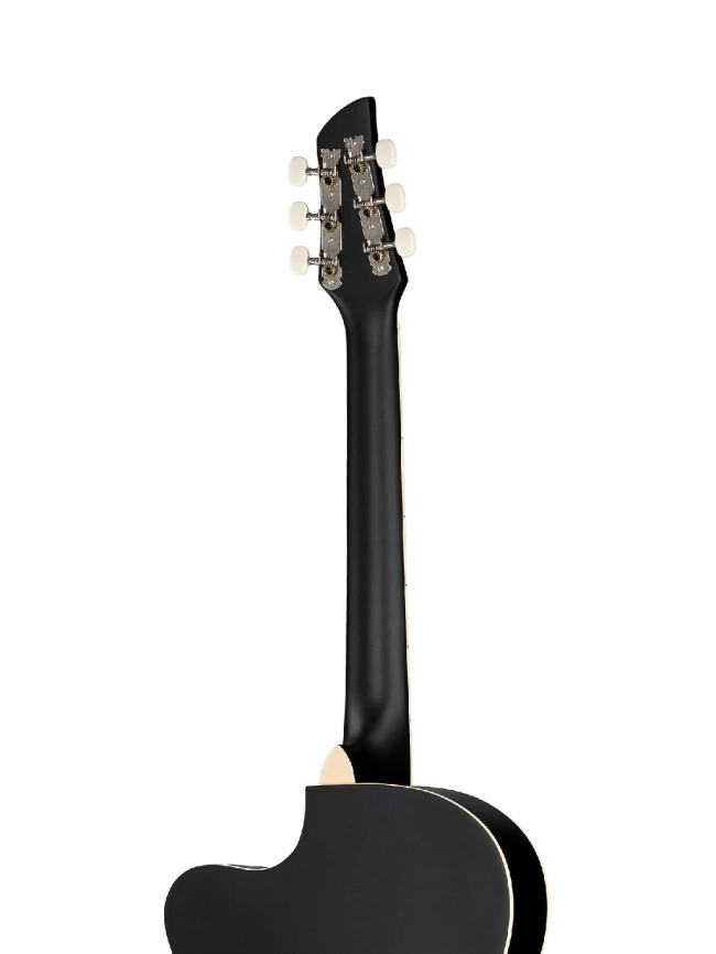 Акустическая гитара CARAYA C931-BK черная с вырезом фото 6