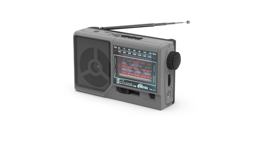 Радиоприёмник RITMIX RPR-101 BK MP3 SD USB фото 10