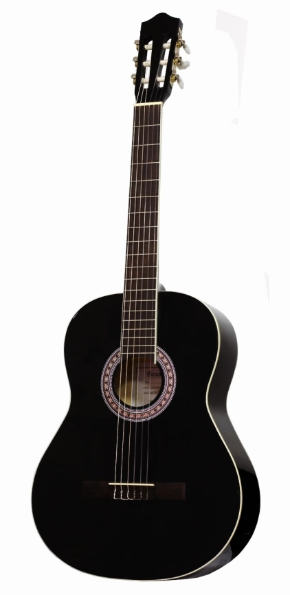Классическая гитара BARCELONA CG36BK 4/4 черный глянцевый фото 1