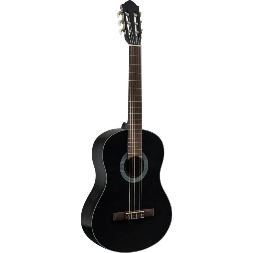 Классическая гитара FLIGHT C 100 BK 4/4 черный фото 1