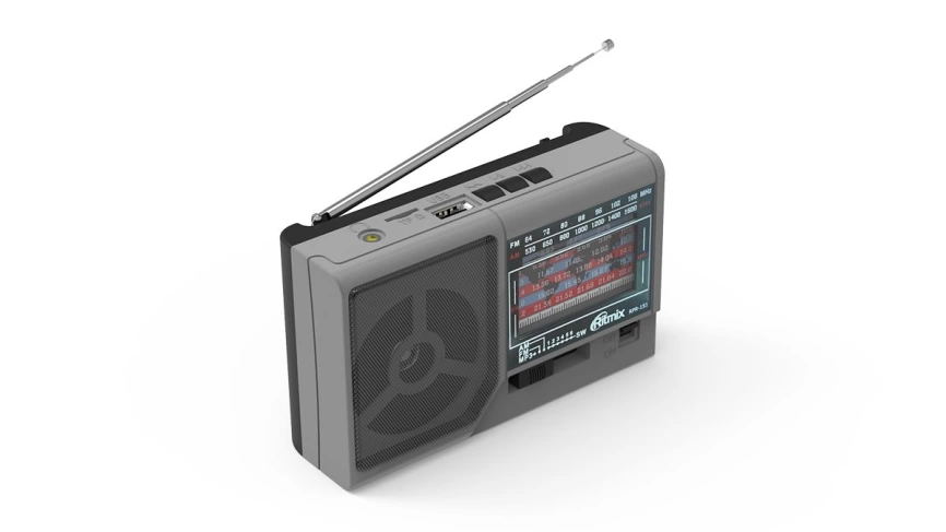 Радиоприёмник RITMIX RPR-101 BK MP3 SD USB фото 1